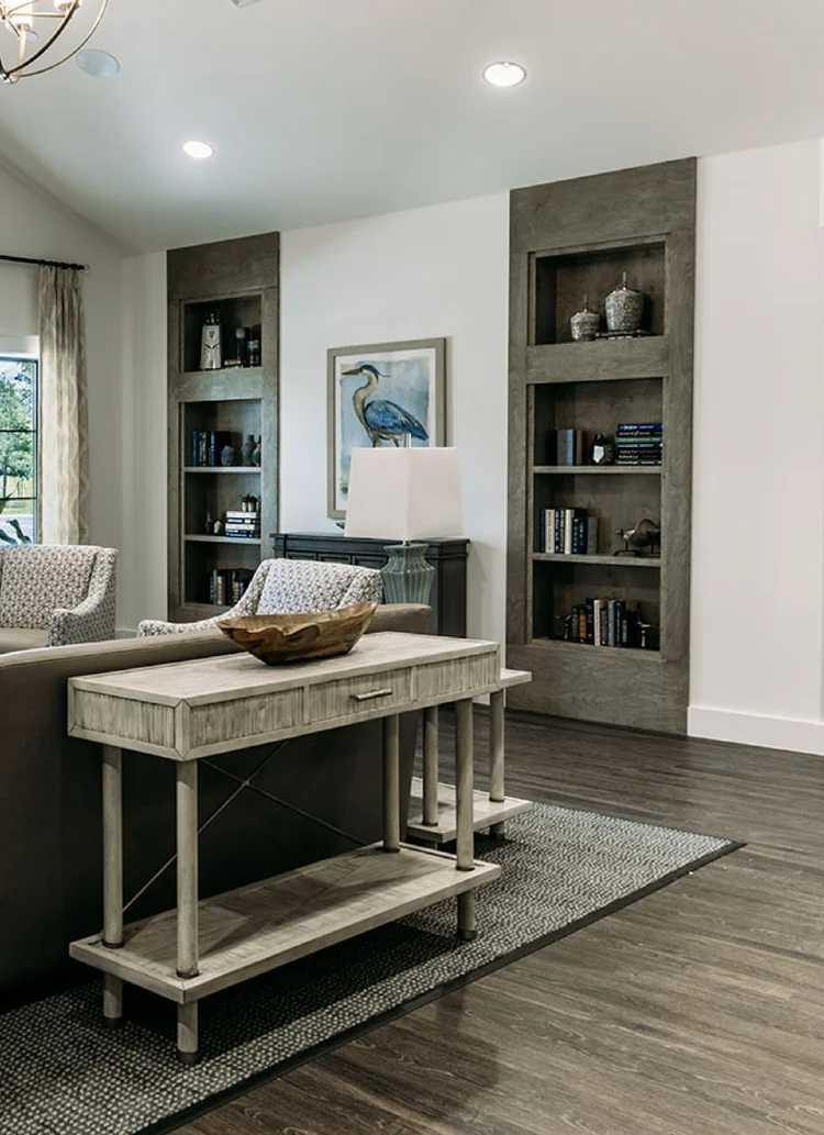 Custom shelving installation by CBS Cabinets — Capstone at Royal Palm Florida