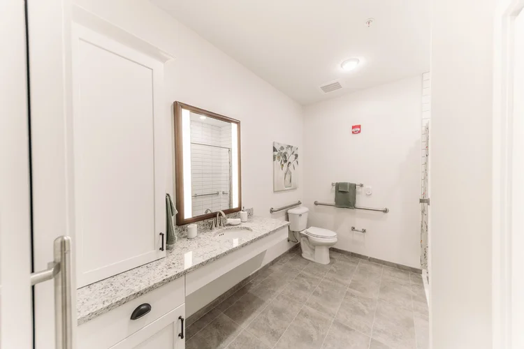 Capstone at Station Camp Gallatin TN bathroom vanity by CBS Cabinets