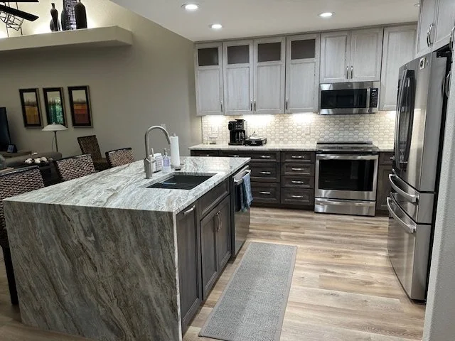Custom cabinet installation in Southwest Missouri by CBS Cabinets — precision fitting and professional installation
