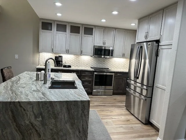Kitchen cabinet detail by CBS Cabinets — Southwest Missouri cabinet company
