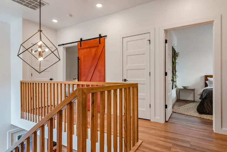 Custom shelving and storage by CBS Cabinets — Red Barn Apartments Arkansas